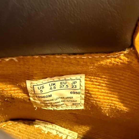 Timberland Kids Brown and Black Boots - Picture 3 of 10